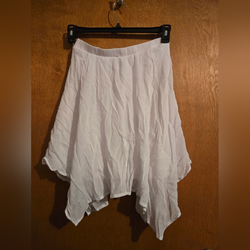 Iz Byer white skirt